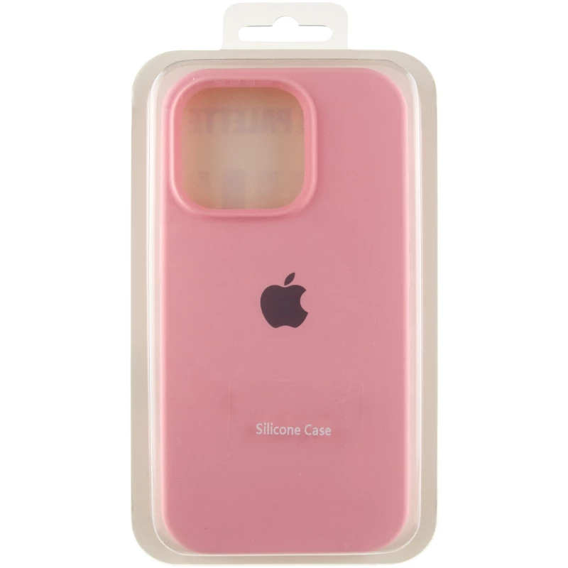 Чехол Silicone Case с закрытым низом для Apple iPhone 16 Pro Max – Розовый / Light pink. Фото 8 из 8