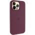 Чохол Silicone Case (AA) Logo with MagSafe для Apple iPhone 17 Air (6.5") – Бордовий / Plum. Фото 2 з 6