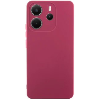 Чохол Silicone Cover Ummi Lakshmi Full Camera (AA) для Xiaomi Redmi 15 4G (Global) / 5G — Бордовий / Marsala