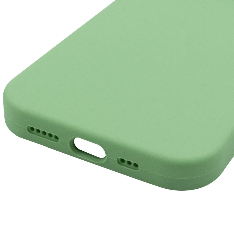 Чохол Silk Full Camera Protective (AA) NO LOGO для Apple iPhone 13 Pro (6.1") – М'ятний / Mint. Фото 7 з 14