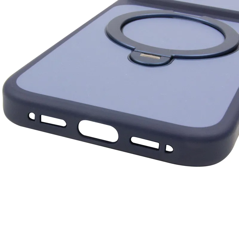 Чехол Ummi Full Camera with Magnetic Fit HQ Ring для Apple iPhone 18 Pro Max – Синий / Navy Blue. Фото 7 из 7