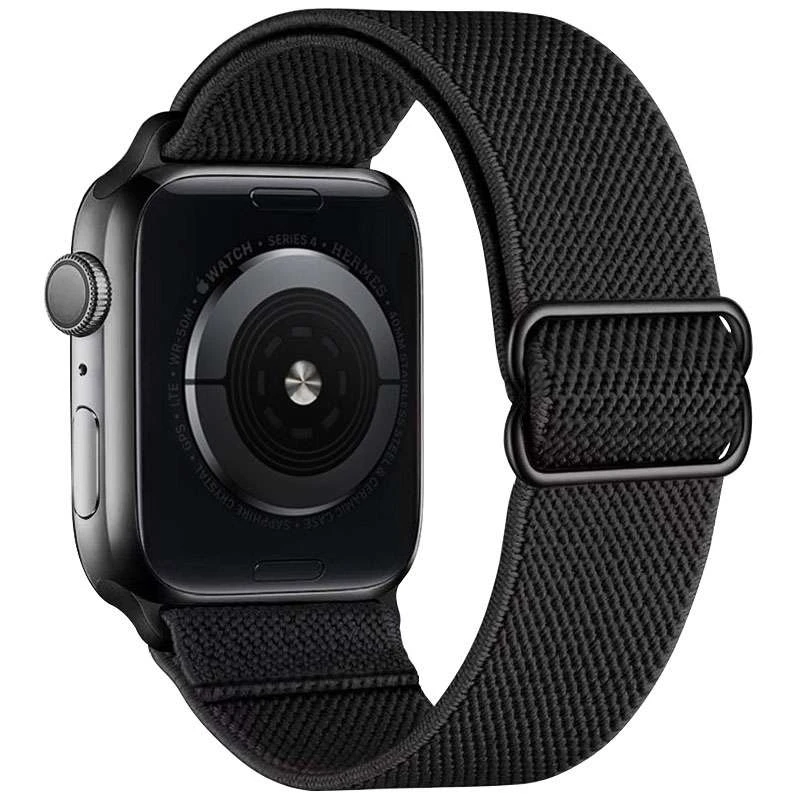 

Ремінець тканинний з затяжкой для Apple Watch 38/40mm (Black)