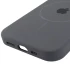 Чохол Silicone Armor Max with MagSafe для Apple iPhone 15 Plus (6.7") – Сірий / Dark Gray. Фото 6 з 6