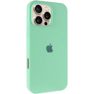 Чохол Silicone Case з закритим низом на Apple iPhone 16 Pro фото 1 з 11