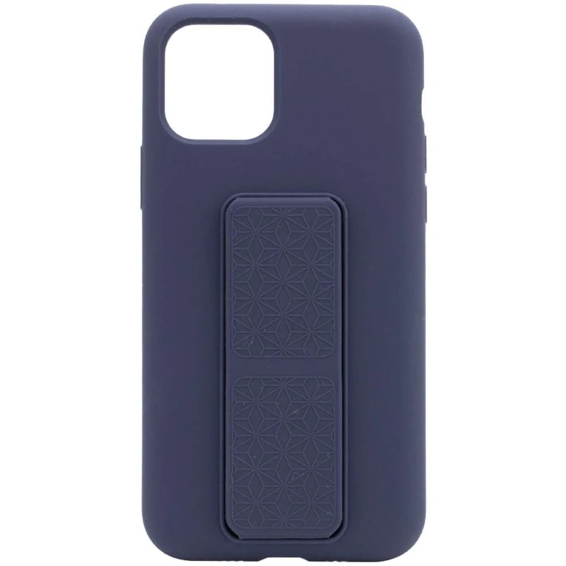 

Чохол Silicone Case з тримачем на Apple iPhone 11 Pro (5.8") (Темно-синій / Midnight blue)