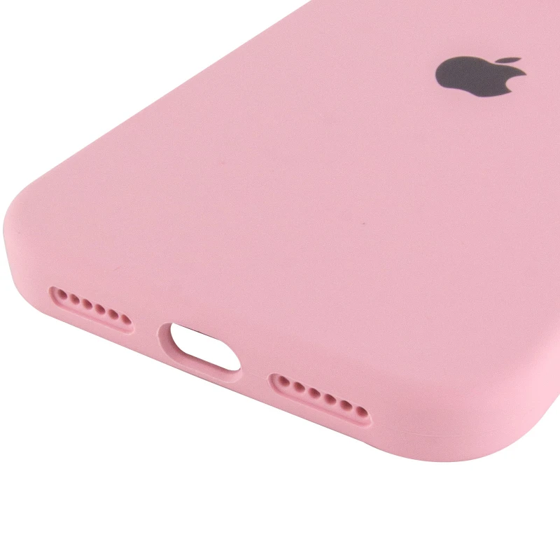 Чохол Silicone Case з закритим низом на Apple iPhone 17 Pro (6.3") – Рожевий / Light pink. Фото 7 з 8