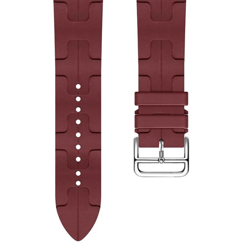Ремінець Kilim для Apple Watch 42/44/45/46/49mm – Wine red. Фото 4 з 4