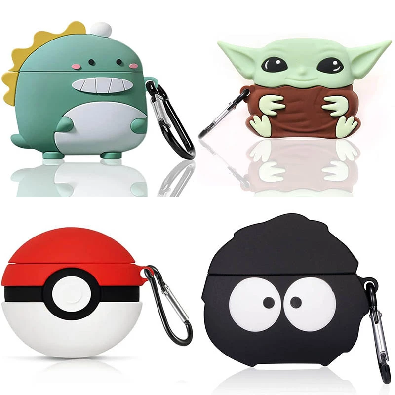 Силіконовий футляр Cartoons&Heroes для навушників AirPods 3 + карабін фото 1 з 1