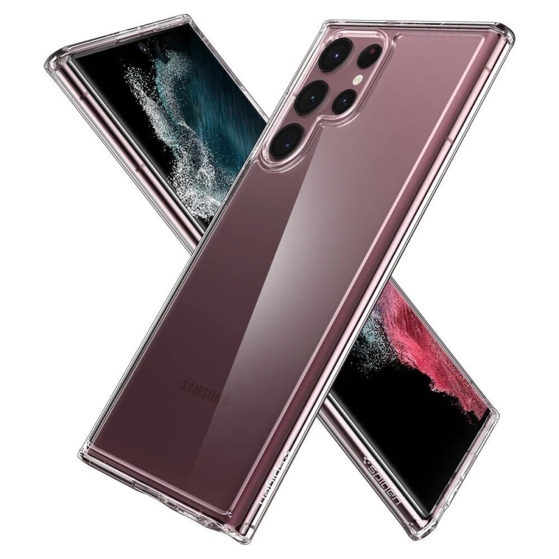 Чохол SGP Ultra Hybrid для Samsung Galaxy S23 Ultra – Прозорий. Фото 2 з 4