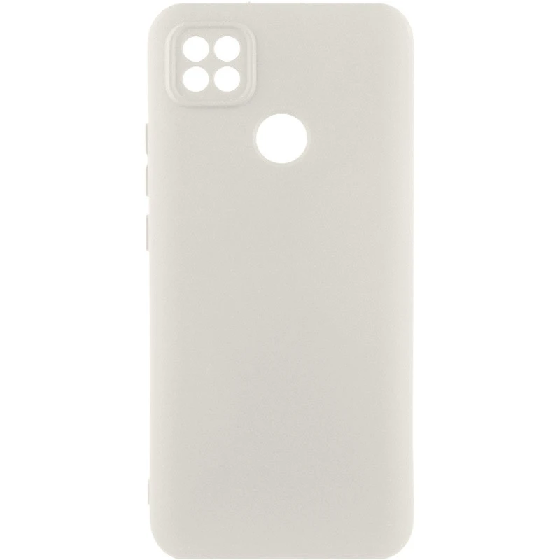 Чехол Silicone Case Lakshmi Premium з закритою камерою на Xiaomi Redmi 10A – Белый / White. Фото 1 из 1