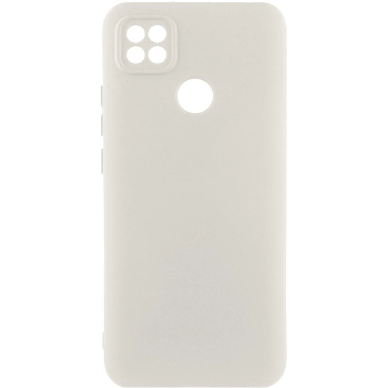 Чохол Silicone Case Lakshmi Premium з закритою камерою на Xiaomi Redmi 10A – Білий / White. Фото 1 з 1
