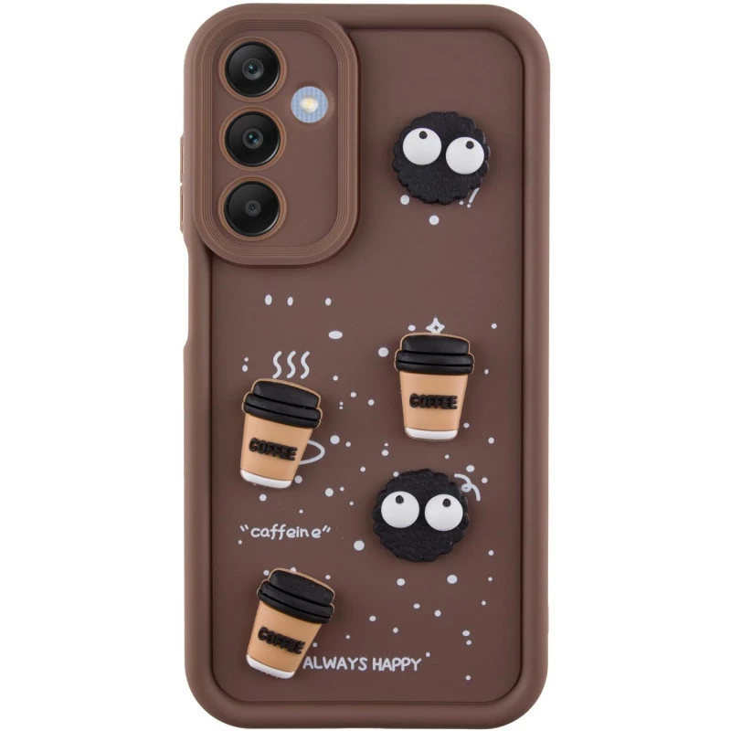 Чохол TPU Toys Case для Xiaomi Redmi 12C / Poco C55 – Brown / Always Happy. Фото 1 з 11