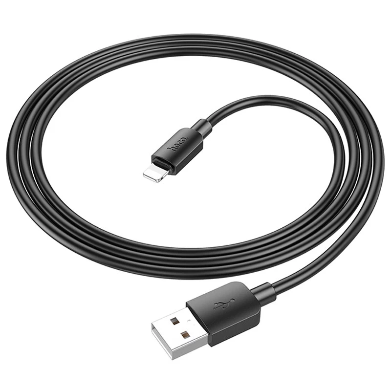 Дата кабель Hoco X96 Hyper USB to Lightning 2.4A (1m) – Black. Фото 4 з 6