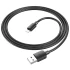 Дата кабель Hoco X96 Hyper USB to Lightning 2.4A (1m) – Black. Фото 4 з 6