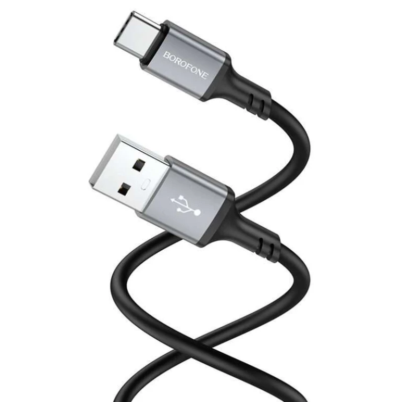 Дата кабель Borofone BX83 Famous USB to Type-C – Black. Фото 2 з 3
