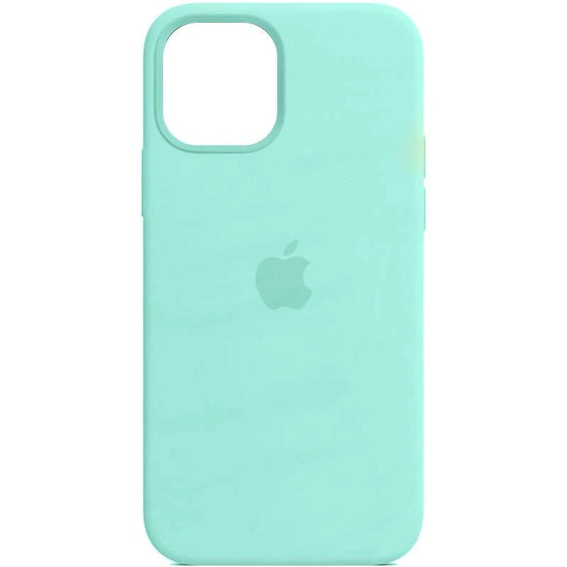 Шкіряний чохол Silicone Case Soft з MagSafe на Apple iPhone 13 Pro Max (6.7") – Ice. Фото 2 з 8