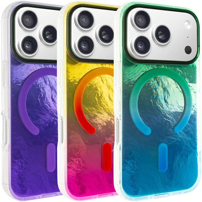 Силіконовий чохол Shiny Mountain (MagFit) для Apple iPhone 17 Pro Max (6.9") фото 2 з 6