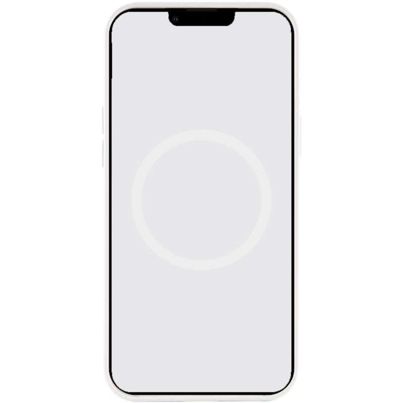 Чехол Silicone case (AAA) with Magsafe and Animation для Apple iPhone 12 Pro Max (6.7") – Белый / White. Фото 4 из 7