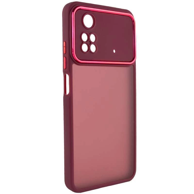 

TPU+PC чохол Accent на Xiaomi Poco M4 Pro 4G (Magenta)