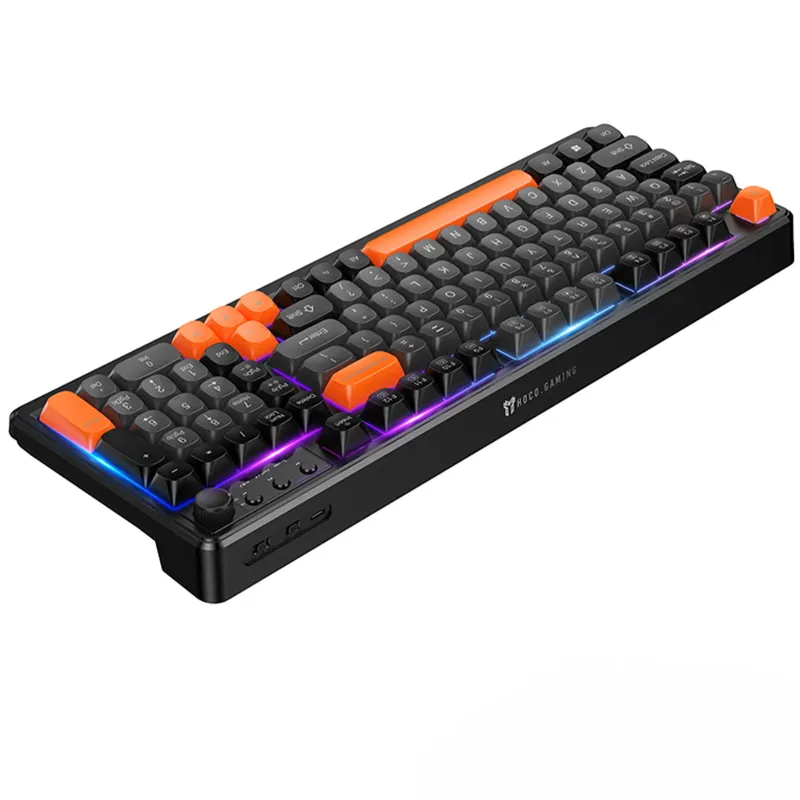 Клавиатура беспроводная Hoco GM751 Elegante mini 2.4G (English version) – Jazz black. Фото 6 из 6