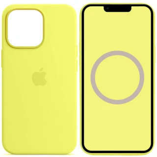 Чехол Silicone case (AAA) with Magsafe and Animation для Apple iPhone 13 Pro Max (6.7") фото 1 из 3