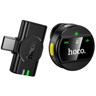 Петличний бездротовий мікрофон Hoco L21 Charm Type-C фото 1 з 1