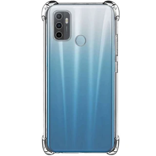 Ультратонкий силіконовий чохол GETMAN з критими бортами на Oppo A53 / A32 / A33 фото 1 з 1