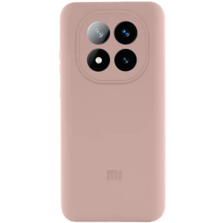 Чехол Silicone Case с закрытым низом и защитой камеры для Xiaomi Redmi Note 14 Pro 4G фото 1 из 4