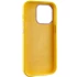 Чехол Silicone Case с металлическими кнопками для Apple iPhone 13 Pro Max (6.7") – Желтый / Sunglow. Фото 7 из 9