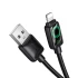 Дата кабель Hoco U146 Mundo USB to Lightning 12W (1.2m) – Black. Фото 2 из 7