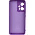 Чохол Silicone Case Lakshmi з закритою камерою на Xiaomi Redmi Note 12T Pro – Фіолетовий / Purple. Фото 2 з 4
