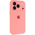 Чехол Silicone Case с защитой камеры для Apple iPhone 17 Pro Max (6.9") – Коралловый / Pink Orange. Фото 1 из 1