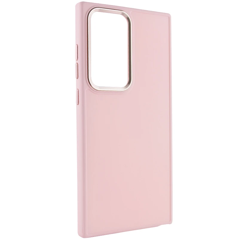TPU чохол Bonbon з металевими кнопками на Samsung Galaxy S23 Ultra – Рожевий / Light pink. Фото 2 з 11