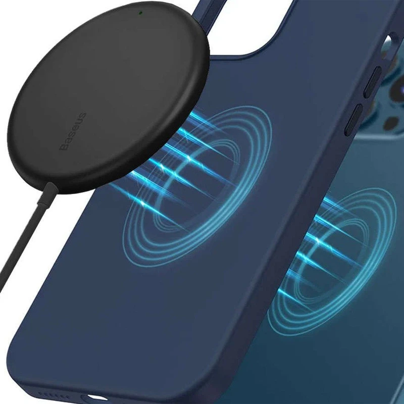 БЗП Baseus Simple Mini Magnetic 15W – Чорний. Фото 5 з 7