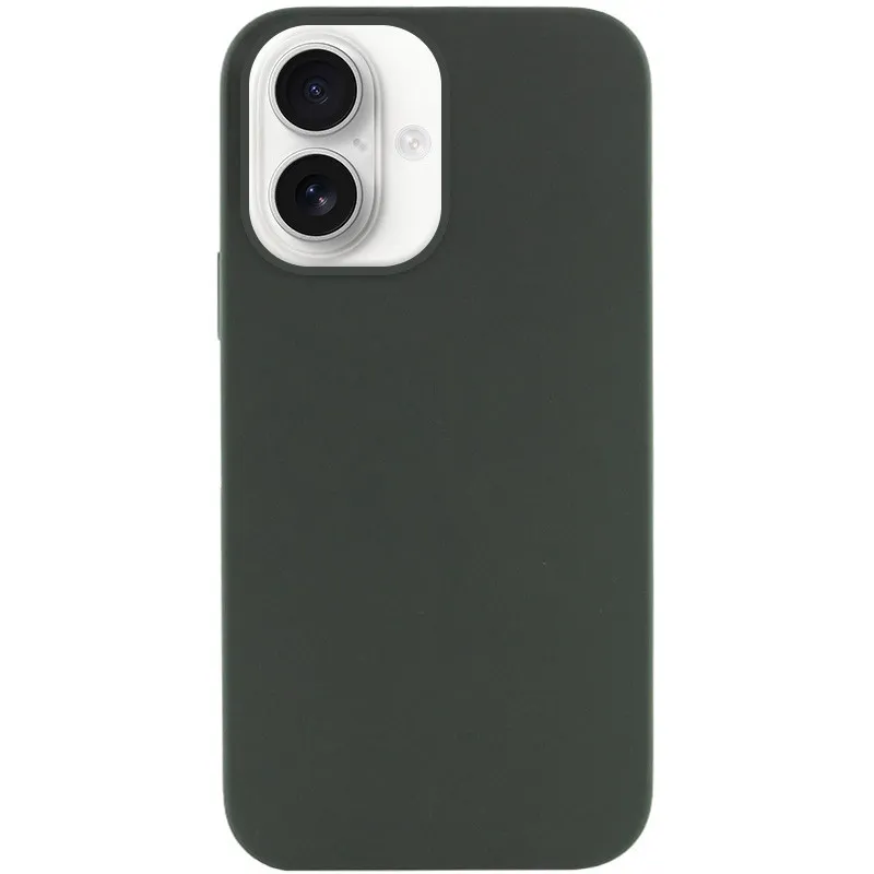 Чохол Silk Full Protective (AA) NO LOGO для Apple iPhone 16 Plus – Зелений / Cyprus Green. Фото 2 з 4