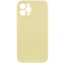 Чохол з захистом камери Silicone Case для Apple iPhone 12 Pro Max (6.7") – Жовтий / Mellow Yellow. Фото 1 з 5