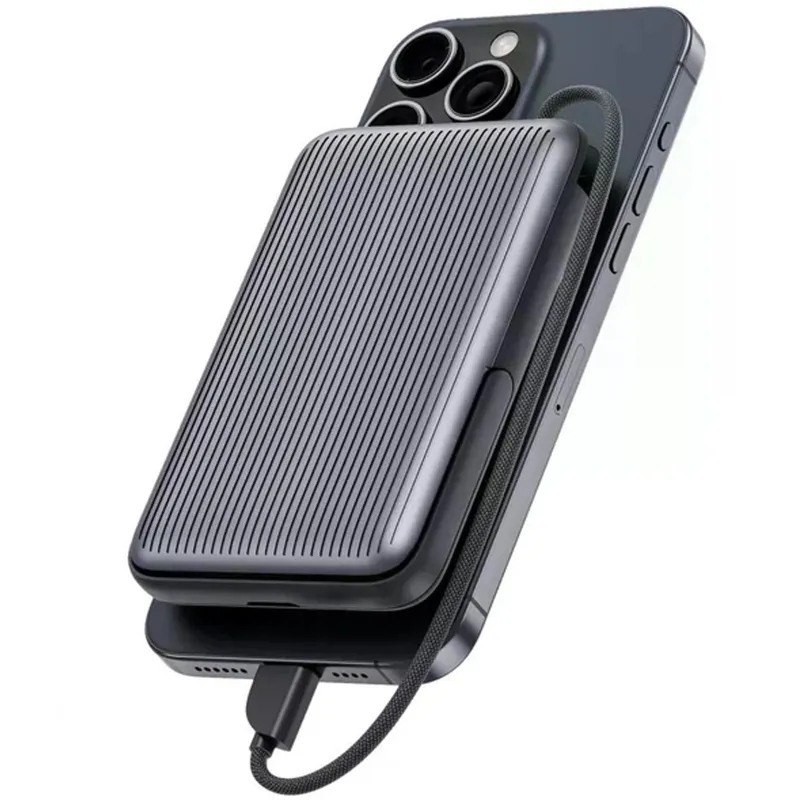 Портативний ЗП Power Bank Proove Moon Rock 2in1 22.5W з БЗП 10000mAh – Gray. Фото 4 з 5