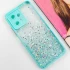 Чохол з блискітками та захистом камери на Xiaomi Redmi Note 12 4G – Бірюзовий. Фото 4 з 8