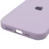 Чехол Silicone Case с закрытым низом для Apple iPhone 16 Plus – Сиреневый / Lilac. Фото 7 из 7
