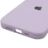 Чехол Silicone Case с закрытым низом для Apple iPhone 17 (6.3") – Сиреневый / Lilac. Фото 6 из 6
