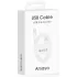 Дата кабель Amaya SD10CC Type-C to Type-C 5A (1m) – White. Фото 3 з 3