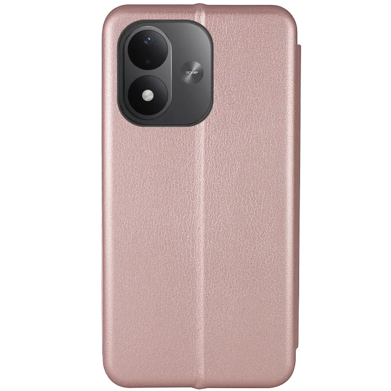 Чохол-книжка класичний на Xiaomi Redmi Note 17 Pro – Rose Gold. Фото 2 з 5