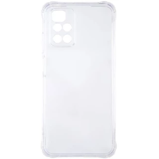 Ультратонкий силиконовый чехол GETMAN с крытыми бортами та камерою на Xiaomi Redmi 10 фото 1 из 5