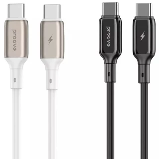 Дата кабель Proove Flex Metal Type-C to Type-C 60W (1m) фото 1 з 1