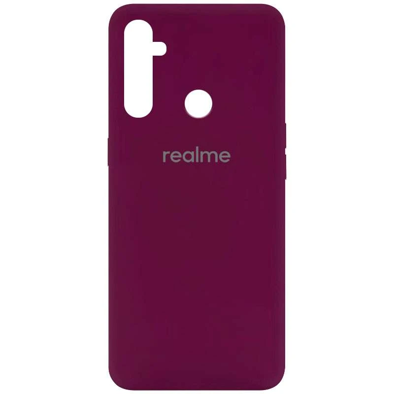 

Чохол My Colors з закритим низом на Realme C3 (Бордовий / Marsala)