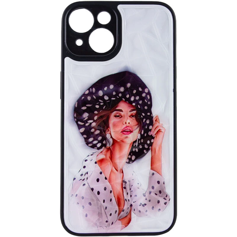 

Скляний чохол Prisma Ladies на Apple iPhone 14 (6.1") (Girl in a hat)