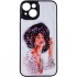 Стеклянный чехол Prisma Ladies на Apple iPhone 14 (6.1") – Girl in a hat. Фото 1 из 7