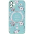 TPU+PC чохол Secret Garden with MagFit для Samsung Galaxy S24 – Mint. Фото 1 з 12