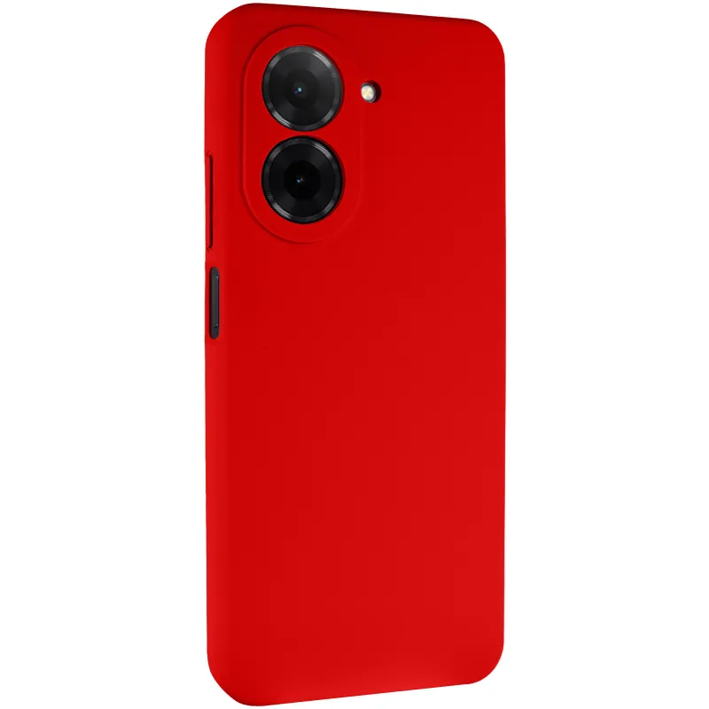 Чохол Silicone Case Lakshmi Premium із закритою камерою для Xiaomi Poco C71 – Червоний / Red. Фото 2 з 6