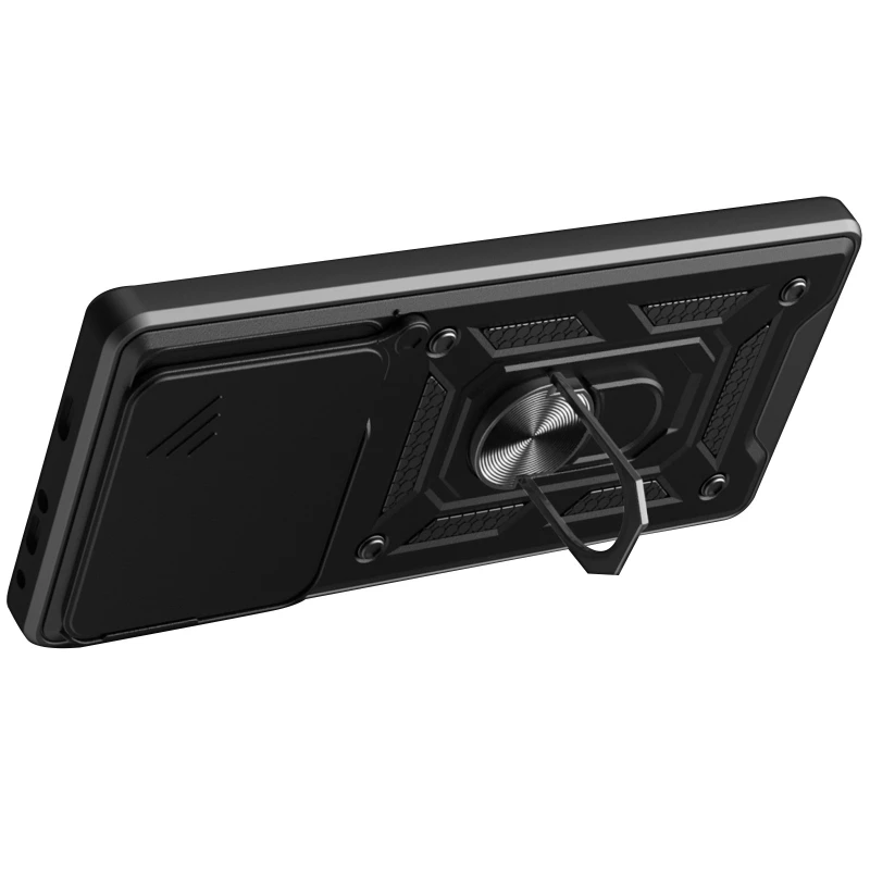 Удароміцний чохол Ummi Camshield Serge Ring (in box) для Xiaomi 17 – Чорний / Black. Фото 3 з 3
